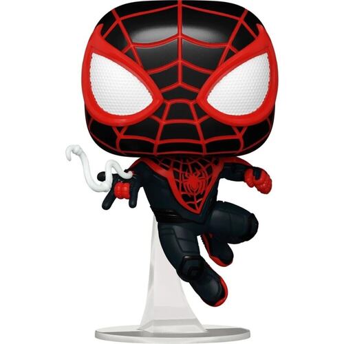 Funko Pop Games: SpiderMan 2 Miles Morales Traje Actualizado