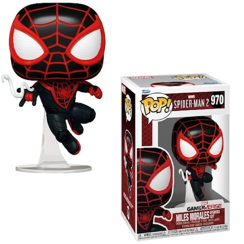 Funko Pop Games: SpiderMan 2 Miles Morales Traje Actualizado