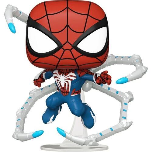 Funko Pop Games: SpiderMan 2 Peter Parker Traje Avanzado 2.0