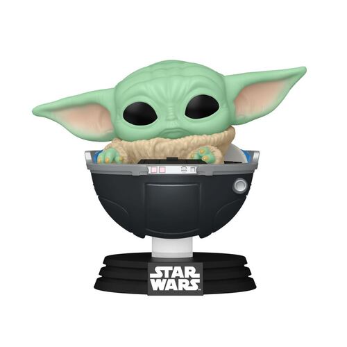Funko Pop Star Wars The Mandalorian Grogu en Cochecito Flotante