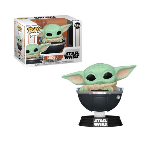 Funko Pop Star Wars The Mandalorian Grogu en Cochecito Flotante