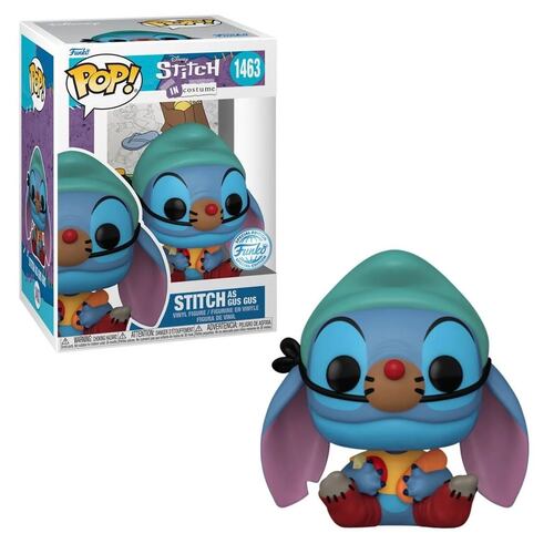 Funko Pop Disney: Stitch In Costume Stitch como Gus Gus Exclusivo