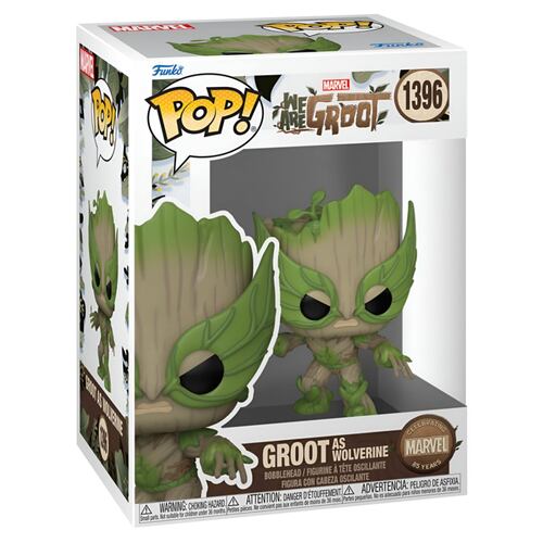 Funko Pop Marvel: Somos Groot Wolverine