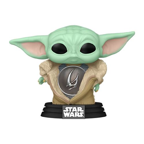 Funko Pop Star Wars: Star Wars The Mandalorian Grogu con Armadura