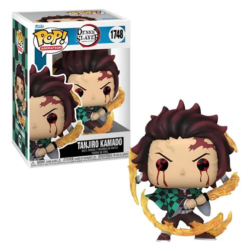 Funko Pop Animation: Demon Slayer Tanjiro Respiración Solar