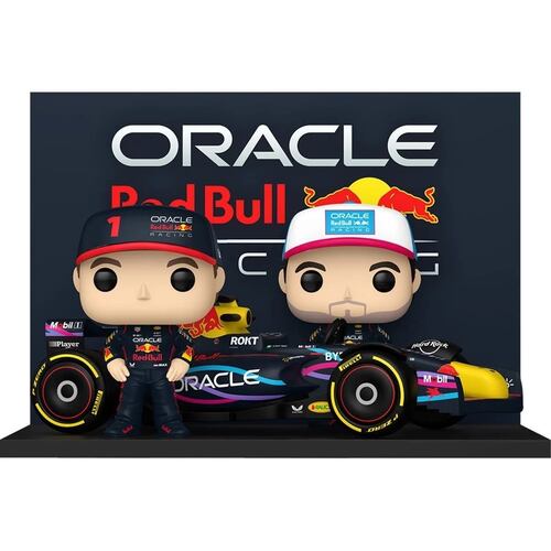 FUNKO Pop! Moment Oracle Red Bull Racing Team - Checo Pérez y Max Verstappen