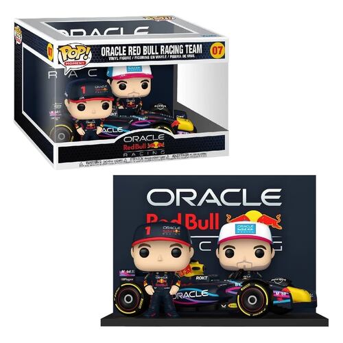 FUNKO Pop! Moment Oracle Red Bull Racing Team - Checo Pérez y Max Verstappen