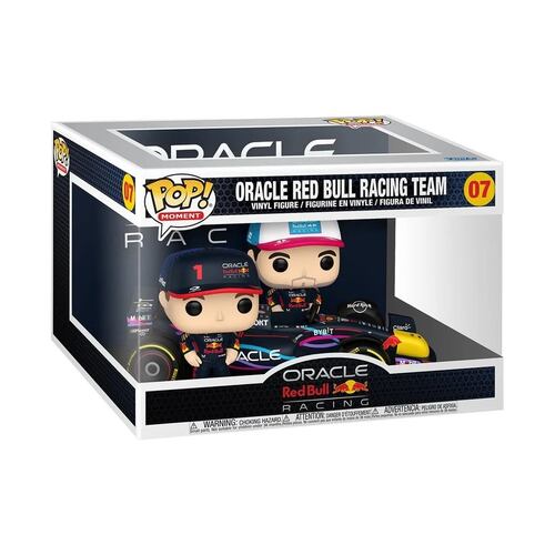 FUNKO Pop! Moment Oracle Red Bull Racing Team - Checo Pérez y Max Verstappen