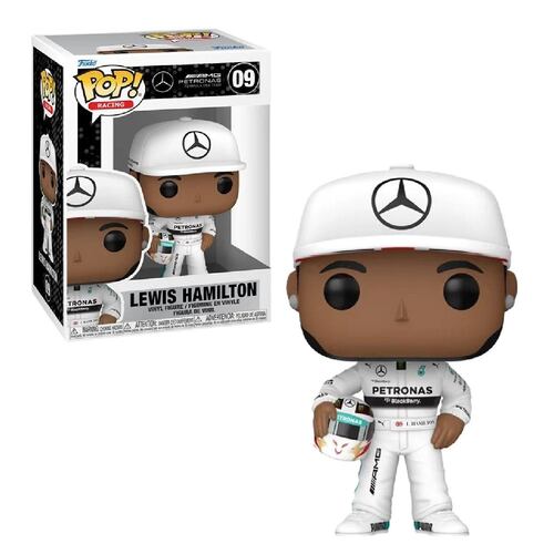 Funko Pop Racing: Formula 1 Mercedes Lewis Hamilton con Casco