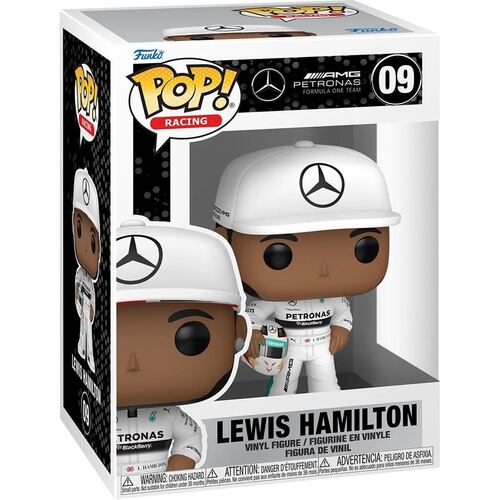Funko Pop Racing: Formula 1 Mercedes Lewis Hamilton con Casco