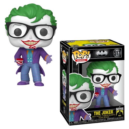 Funko Pop Movies: Batman 85 Aniversario Joker con Dientes Falsos