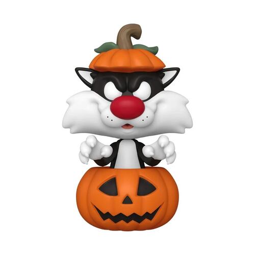Funko Pop Animation: Looney Tunes Halloween Sylvestre con Calabaza