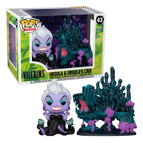 FUNKO Pop! Towns Villanos Ursula en su Guarida