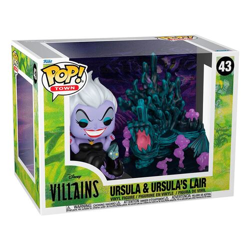 FUNKO Pop! Towns Villanos Ursula en su Guarida