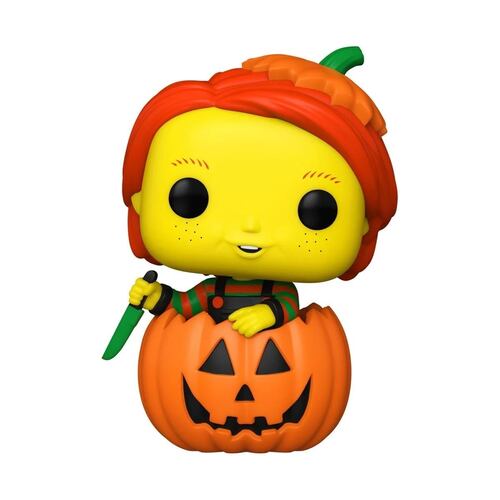 Funko Pop Movies: Chucky Halloween Chucky en Calabaza