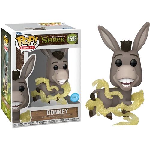 Funko Pop Movies: Shrek DreamWorks 30 Aniversario Burro Glitter