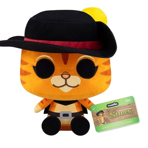 Funko Pop Plush: Shrek DreamWorks 30 Aniversario Gato con Botas Peluche