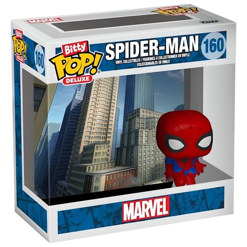 Funko Bitty Pop Deluxe: Marvel Spiderman Cityscape