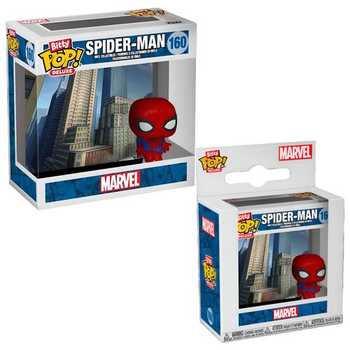 Funko Bitty Pop Deluxe: Marvel Spiderman Cityscape