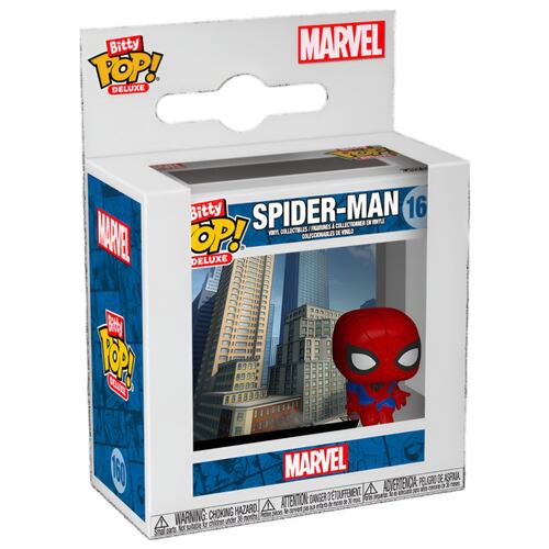 Funko Bitty Pop Deluxe: Marvel Spiderman Cityscape