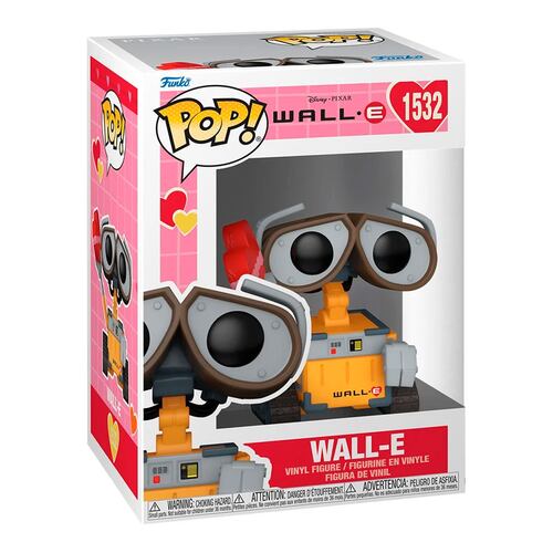 Funko Pop Disney: San Valentin Wall E