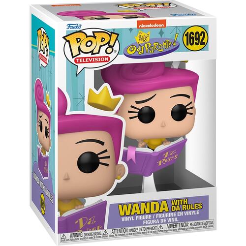 Funko Pop Animation Los Padrinos Magicos Wanda Con Las Reglas