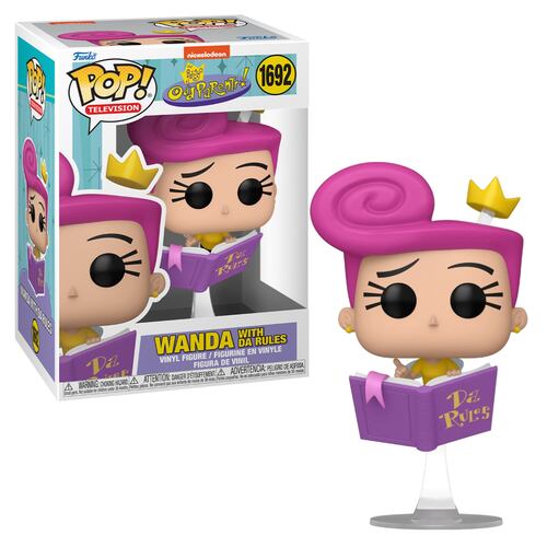 Funko Pop Animation Los Padrinos Magicos Wanda Con Las Reglas