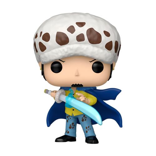 Funko Pop Animation One Piece Trafalgar Law con Blue Anesthesia
