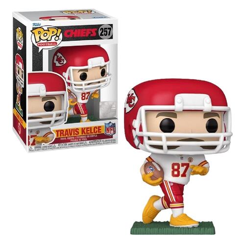 Funko Pop NFL: Chiefs Travis Kelce Uniforme Visitante