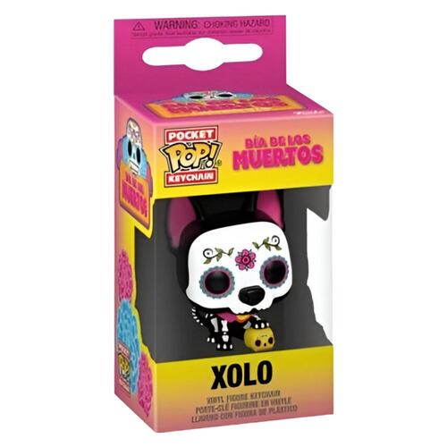 Funko Pop Keychain: Día de los Muertos Xolo Llavero