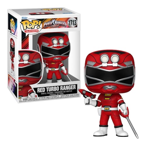 Funko Pop TV: Power Rangers Turbo - Red Ranger