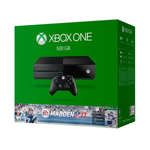 Consola Xbox ONE 500GB Madden NFL 17