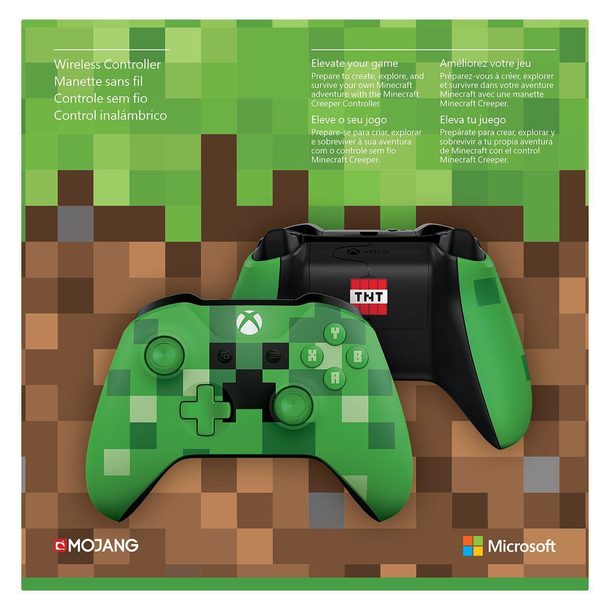 Xbox One retailer Minecraft Creeper Controller