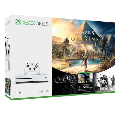 Consola Xbox One S 1TB Assassins Creed
