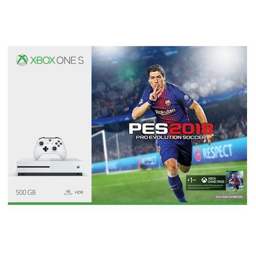 Consola Xbox One de 500Gb + PES 18