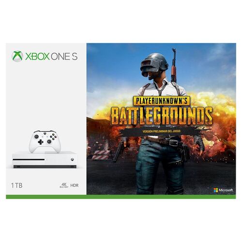 Consola Xbox One S de 1TB + PUBG