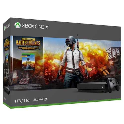 Consola Xbox One X 1TB Pubg