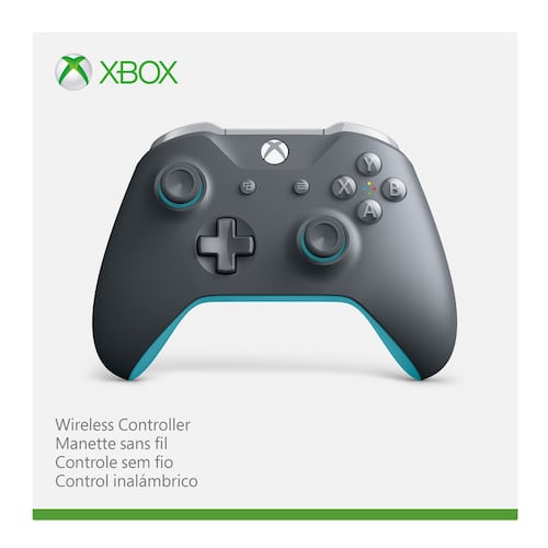 Control Xbox One Inalámbrico Gris/ Azul (Compatible con Xbox Series)