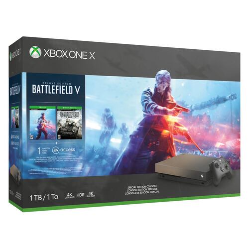 Consola Xbox One X 1TB Battlefield V ED