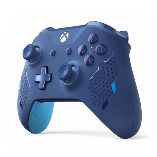 Control Inalámbrico Xbox One Edición Especial Azul Deportivo