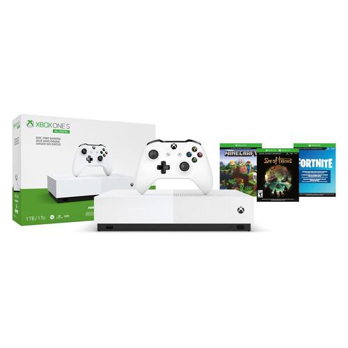 Consola Xbox One S Blanco All Digital 2