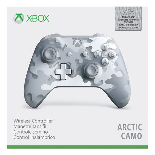 Control Xbox One Wireless Artic Camo S