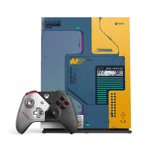 Consola Xbox One X 1TB Cyberpunk 2077