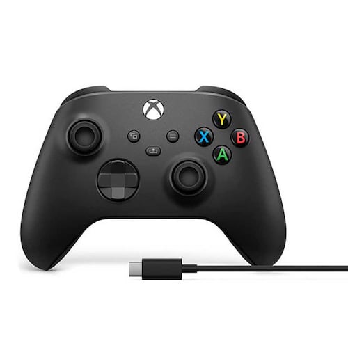 Control XBSX Negro Inalámbrico + Cable USB-C