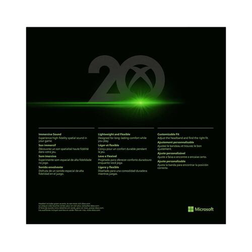 Headset XBOX ED 20 Aniversario