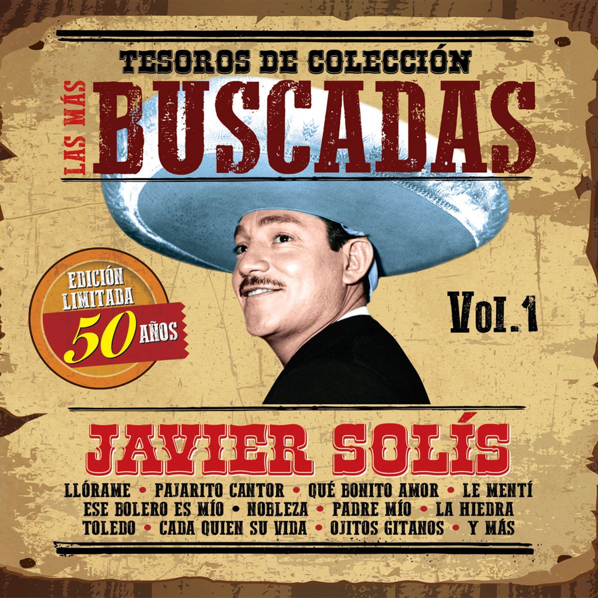 CD Javier Solís-Tesoros de Colección - Las Más Buscadas Vol