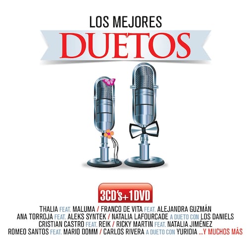 3CD/DVD Los Mejores Duetos