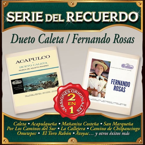 CD Dueto Caleta/Fernando Rosas-Serie Del Recuerdo 2 En 1