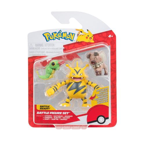 Set 3 Figuras de Acción Pokémon ¡Colecciónalos Todos!