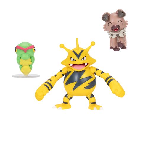 Set 3 Figuras de Acción Pokémon ¡Colecciónalos Todos!